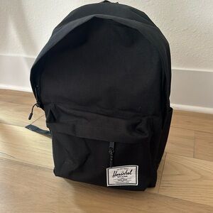 Herschel black XL backpack
